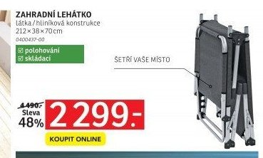 ZAHRADNÍ LEHÁTKO - ASKO akcniletaky.com