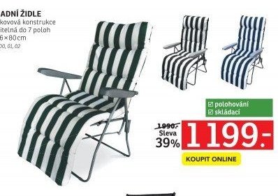 Zahradní židle - ASKO akcniletaky.com