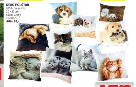 Deko polštář - ASKO akcniletaky.com
