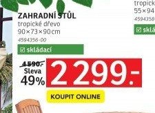 Zahradní stůl - ASKO akcniletaky.com