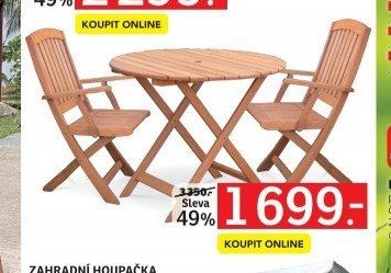 Zahradní židle - ASKO akcniletaky.com