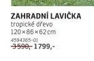 ZAHRADNÍ LAVIČKA - ASKO akcniletaky.com
