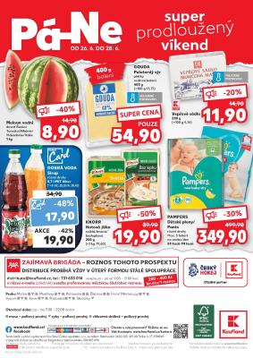 akční leták Kaufland 26.6.2020-28.6.2020