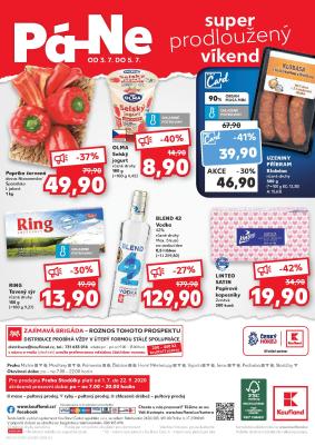 akční leták Kaufland 1.7.2020-7.7.2020
