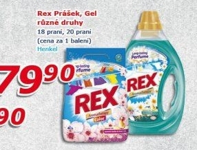 Prací prášek Rex