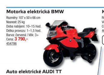 Motorka elektrická BMW - UNI HOBBY akcniletaky.com