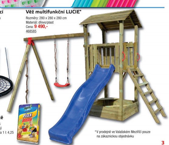 Věž multifunkční LUCIE - UNI HOBBY akcniletaky.com