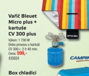 Vařič Bleuet Micro plus + kartuše CV 300 plus - UNI HOBBY akcniletaky.com