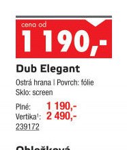 Dub Elegant - UNI HOBBY akcniletaky.com
