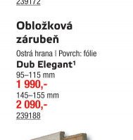 Obložková zárubeň Dub Elegant - UNI HOBBY akcniletaky.com