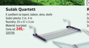 Sušák Quartett - UNI HOBBY akcniletaky.com