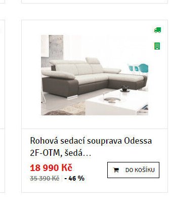 Rohová sedací souprava Odessa 2F-OTM, šedá... - ASKO akcniletaky.com