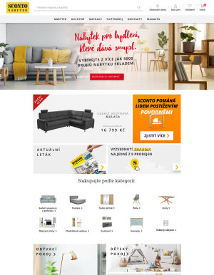 akční leták Sconto nábytek 30.6.2020-6.7.2020