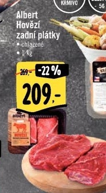 Hovězí zadní Albert