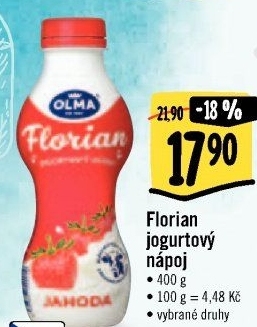 Jogurtový nápoj Florian Olma