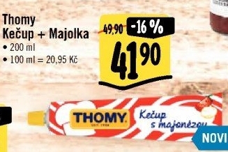 Kečup s majonézou Thomy
