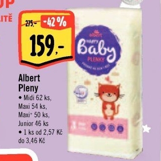 Pleny dětské Albert