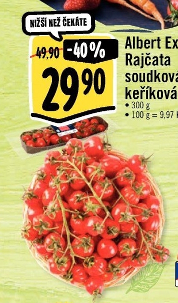 Rajčata keříková Albert Excellent