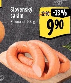 Salám slovenský točený