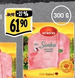 Šunka nejvyšší jakosti Krásno