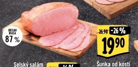 Šunka od kosti výběrová