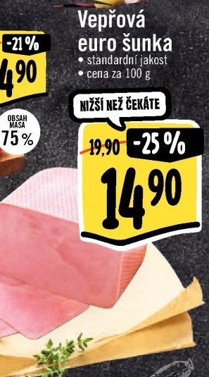 Šunka vepřová Euro standard