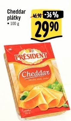 Sýr Čedar Président