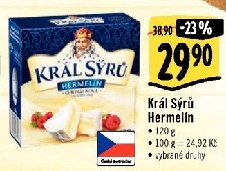 Sýr Hermelín Král sýrů