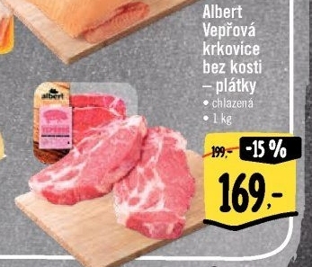 Vepřová krkovice bez kosti Albert