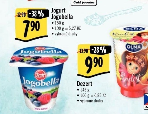 Zmrzlina ve vaničce Carte D'