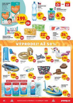 akční leták Penny Market 2.7.2020-8.7.2020