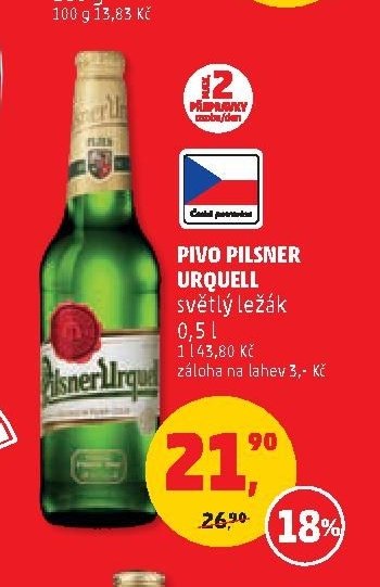 Pivo Pilsner Urquell