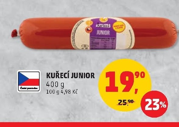 KUŘECÍ JUNIOR