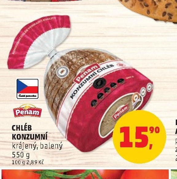 CHLÉB KONZUMNÍ