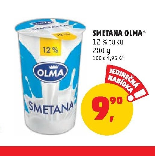 SMETANA OLMA 200 g