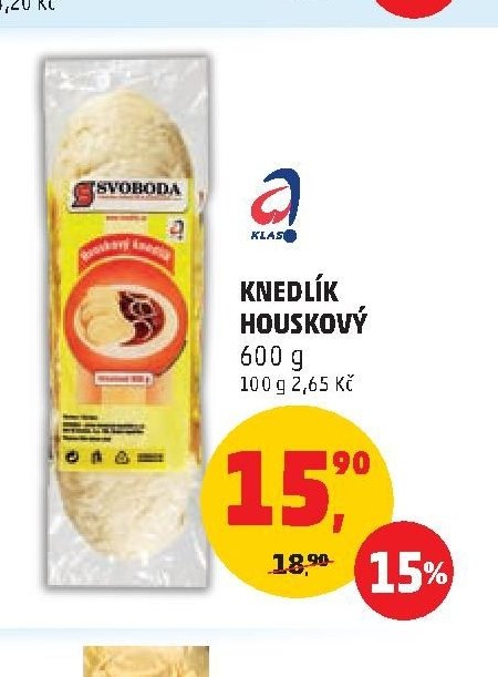 KNEDLÍK HOUSKOVÝ