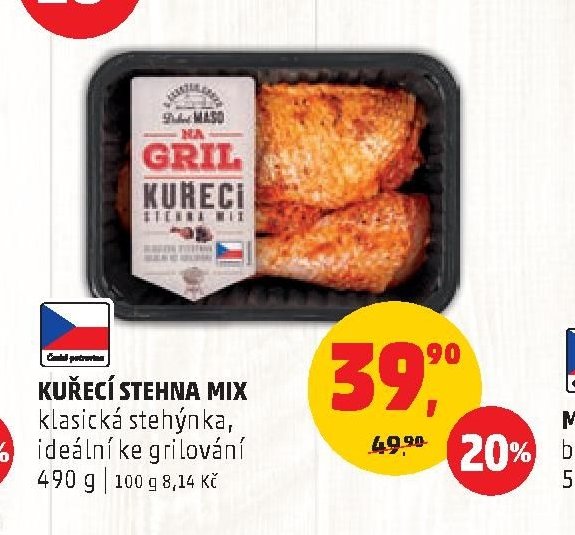 KUŘECÍ STEHNA MIX klasická stehýnka, ideální ke grilování