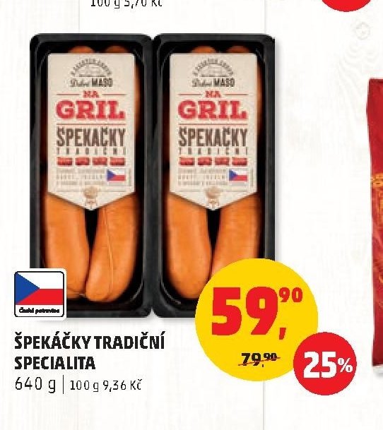 ŠPEKÁČKY TRADIČNÍ SPECIALITA