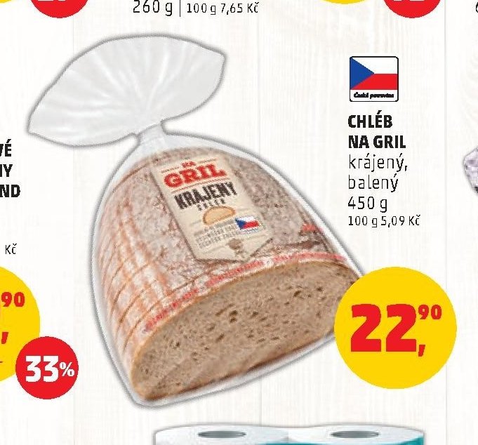 Chléb na gril