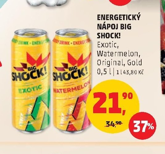ENERGETICKÝ NÁPOJ BIG SHOCK!
