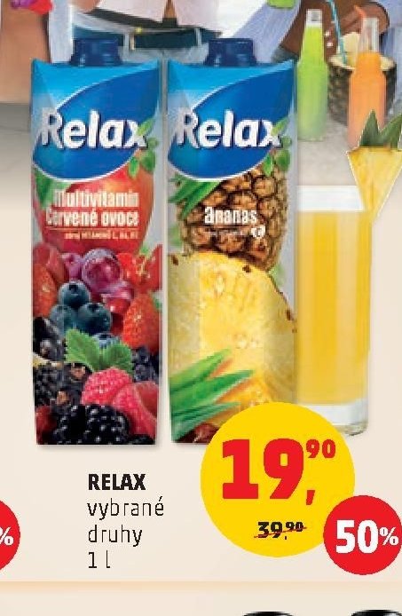 RELAX vybrané druhy