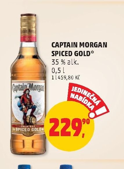 CAPTAIN MORGAN SPICED GOLD