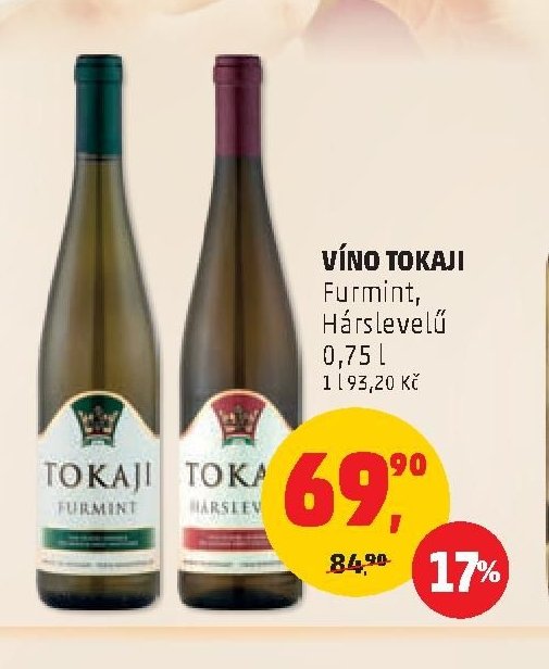 Víno Tokaji Furmint, Hárslevelű