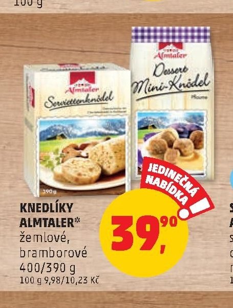 KNEDLÍKY ALMTALER