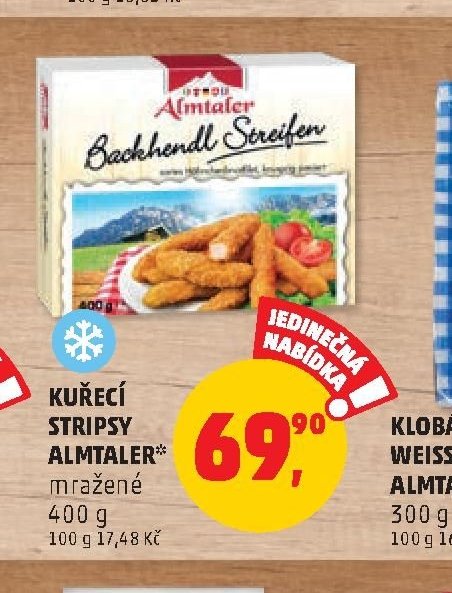 KUŘECÍ STRIPSY ALMTALER