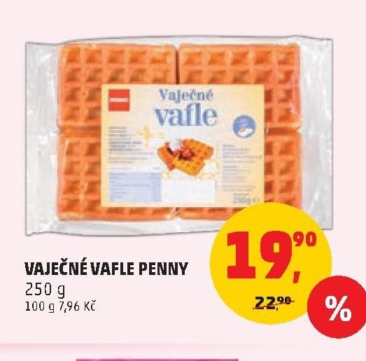 Vaječné vafle Penny