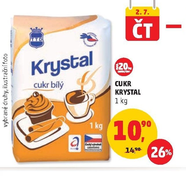 Cukr krystal