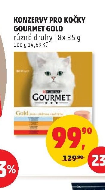 KONZERVY PRO KOČKY GOURMET GOLD