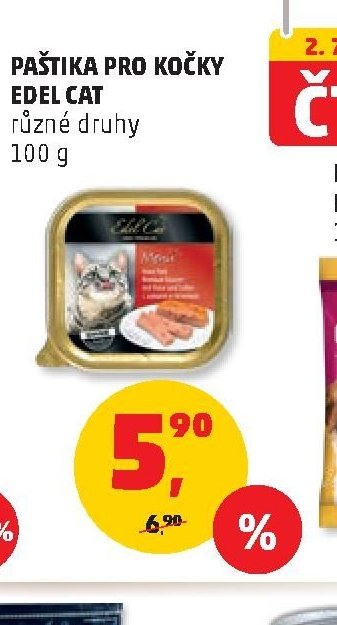 PAŠTIKA PRO KOČKY EDEL CAT