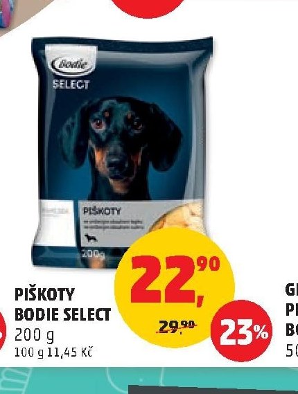PIŠKOTY BODIE SELECT